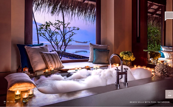 泳池海滩别墅-Beach Villa with Pool 房型图片及房间装修风格(唯一岛|唯逸岛|OO岛 One Only Reethi Rah)海岛马尔代夫 